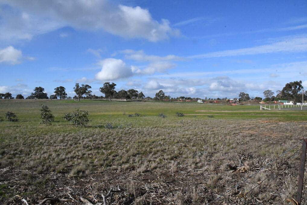 A local publican says land behind the Axedale Primary School could host a football oval.