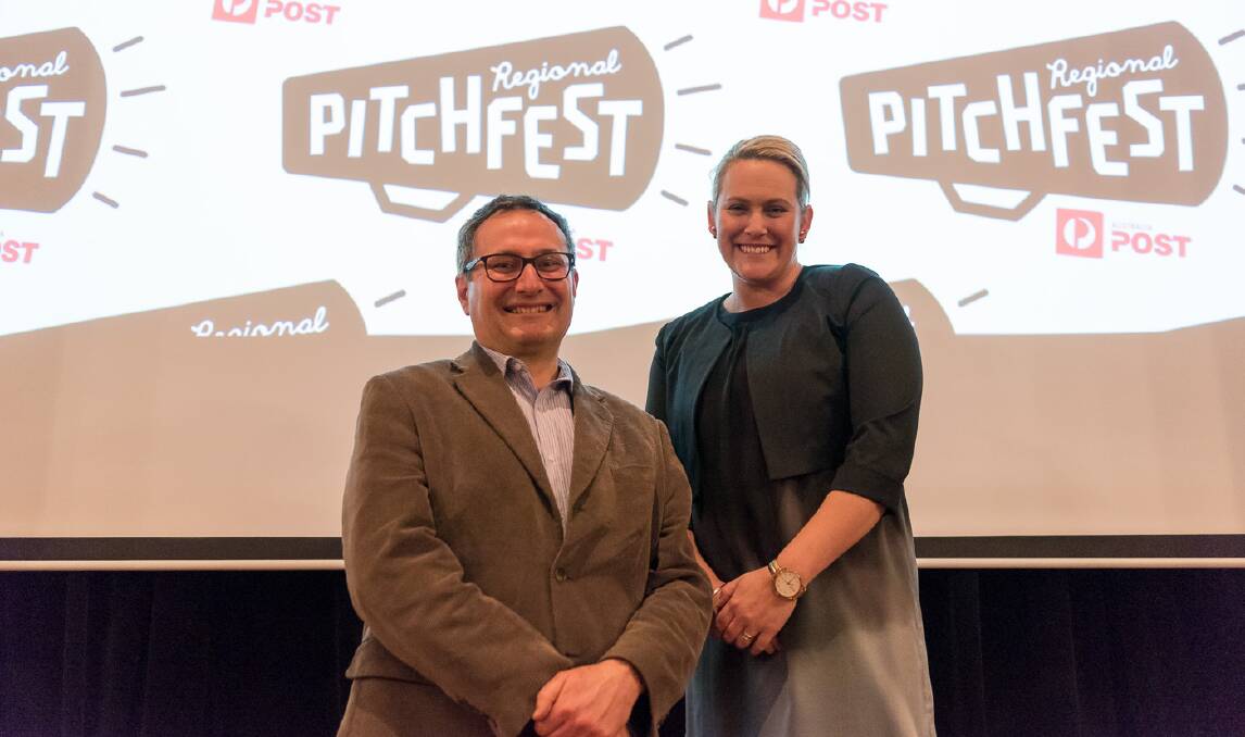 Discovery general manager Jonathan Ridnell and Regional Pitchfest founder Dianna Somerville are keen to hear your business ideas as part of a new Shark Tank-style event, to be held in Bendigo.