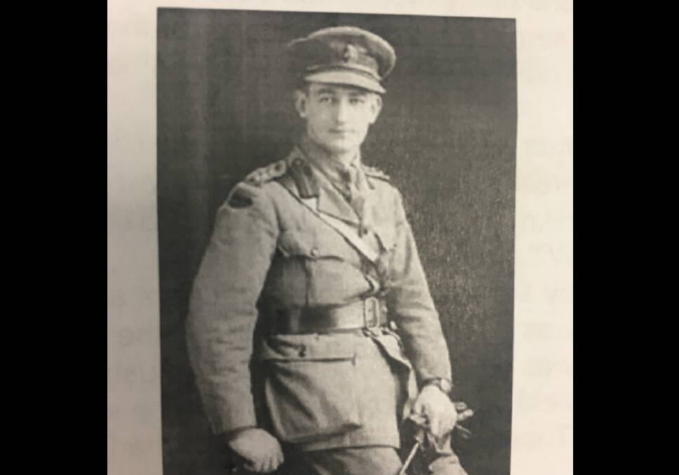 Major Eric Winfield Connelly, DSO (1888-1918) 7th Battalion AIF, HQ 3rd Australian Division. DOW - east of Peronne, France