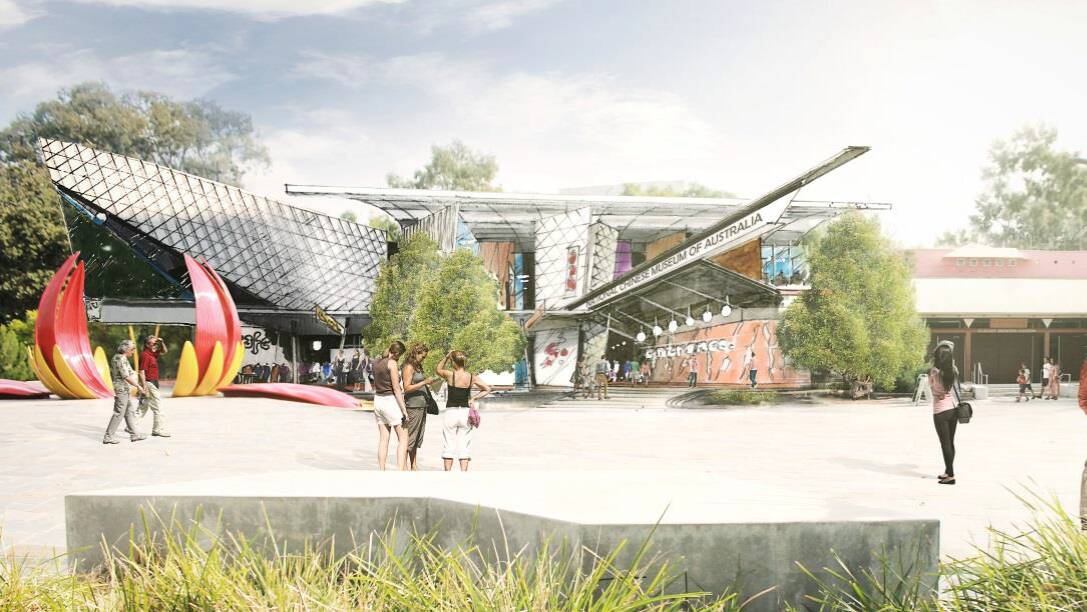 The $16 million first stage of an upgrade at the Golden Dragon Museum will include commercial spaces and an expanded museum, along with a rebranding as the National Chinese Museum of Australia.