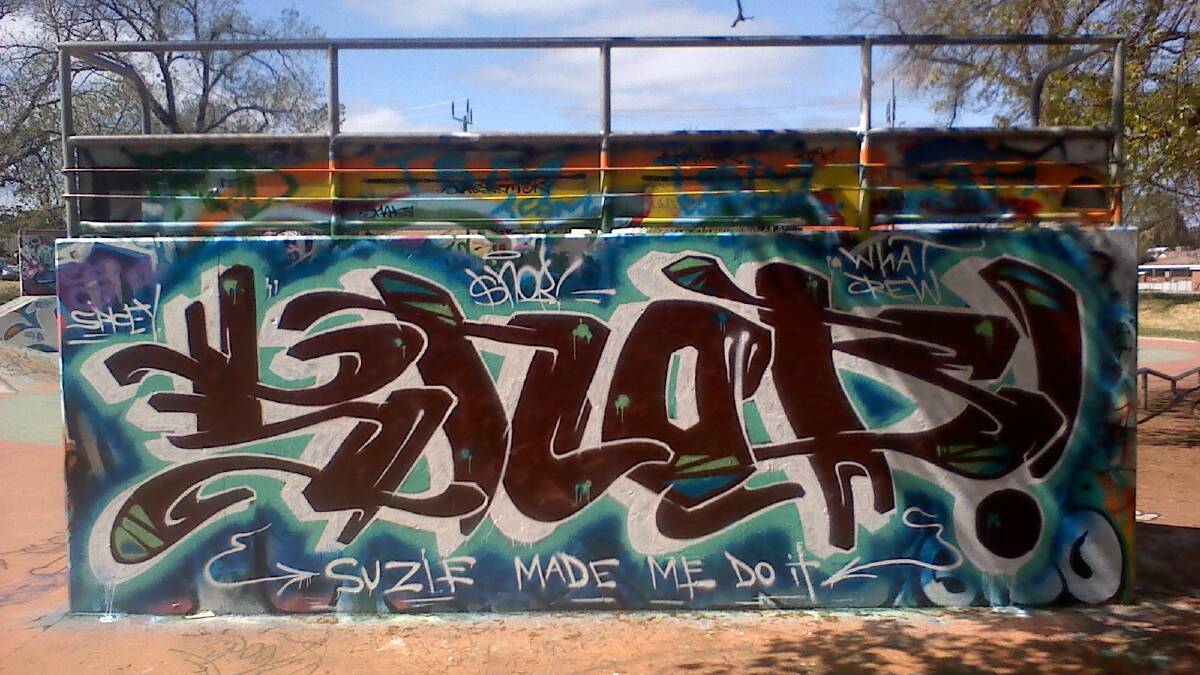 Since the cancellation of a trial to allow street art at the Bendigo Skate Park, there are now no legal spaces for it to occur in Bendigo.