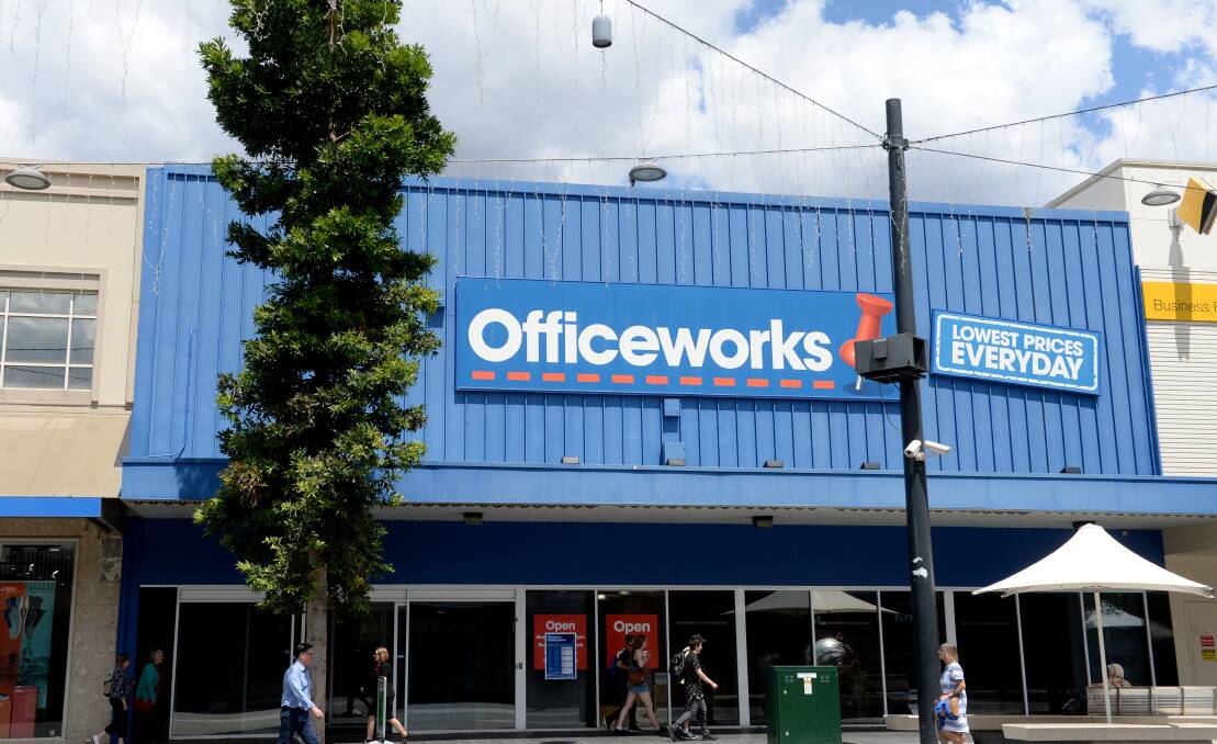 Officeworks is considering other premises in Bendigo.