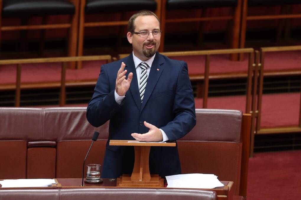 Ricky Muir's time in the federal parliament has come to an end.