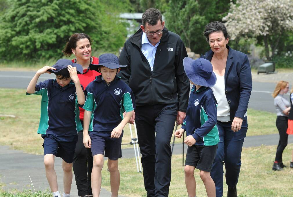 Ballarat can look forward to two new schools and a few high school renovations after promises by Daniel Andrews.