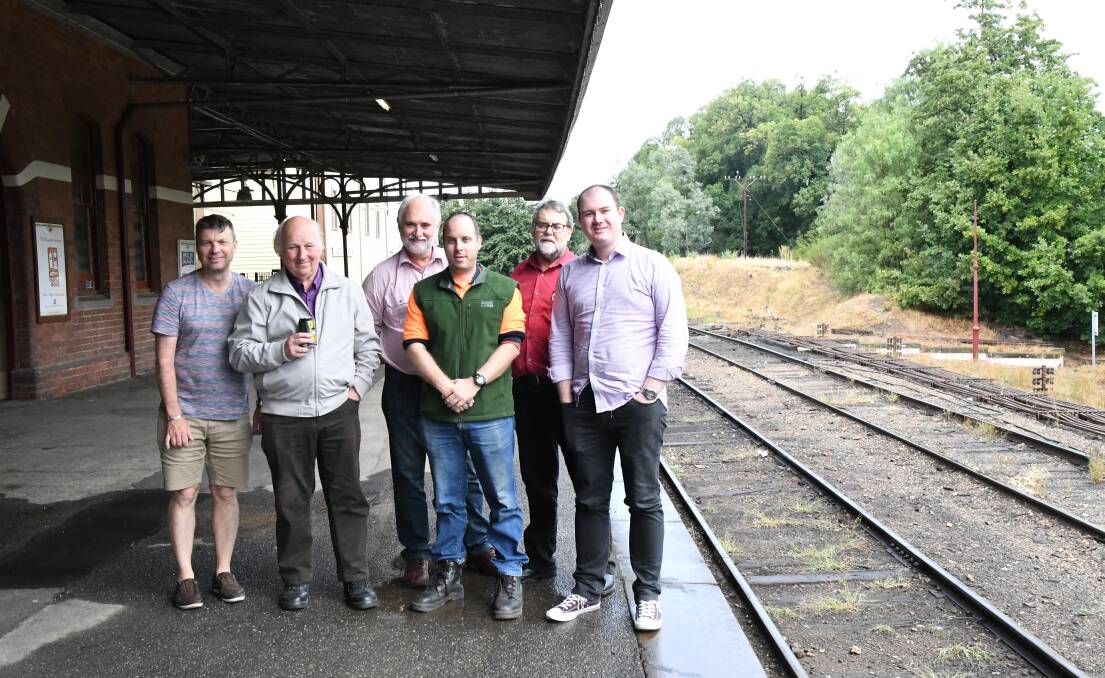 Representatives from Maryborough, Ballarat, Mildura, Sunshine and Horsham in Castlemaine. Picture: Adam Holmes