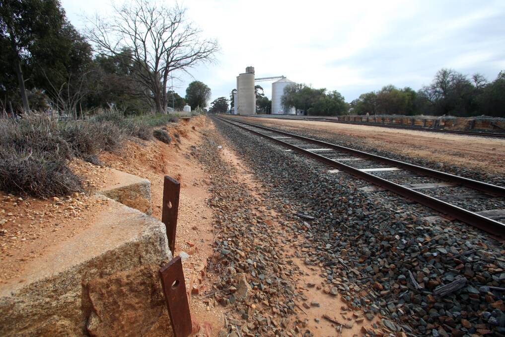 Goornong's station has been closed for years, but is set to be brought back as part of Labor's plan. Picture: GLENN DANIELS