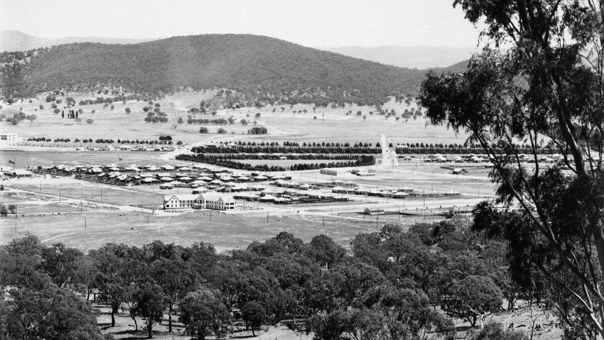  Flashback to Canberra when the Hotel Ainslie was launched in 1927. 