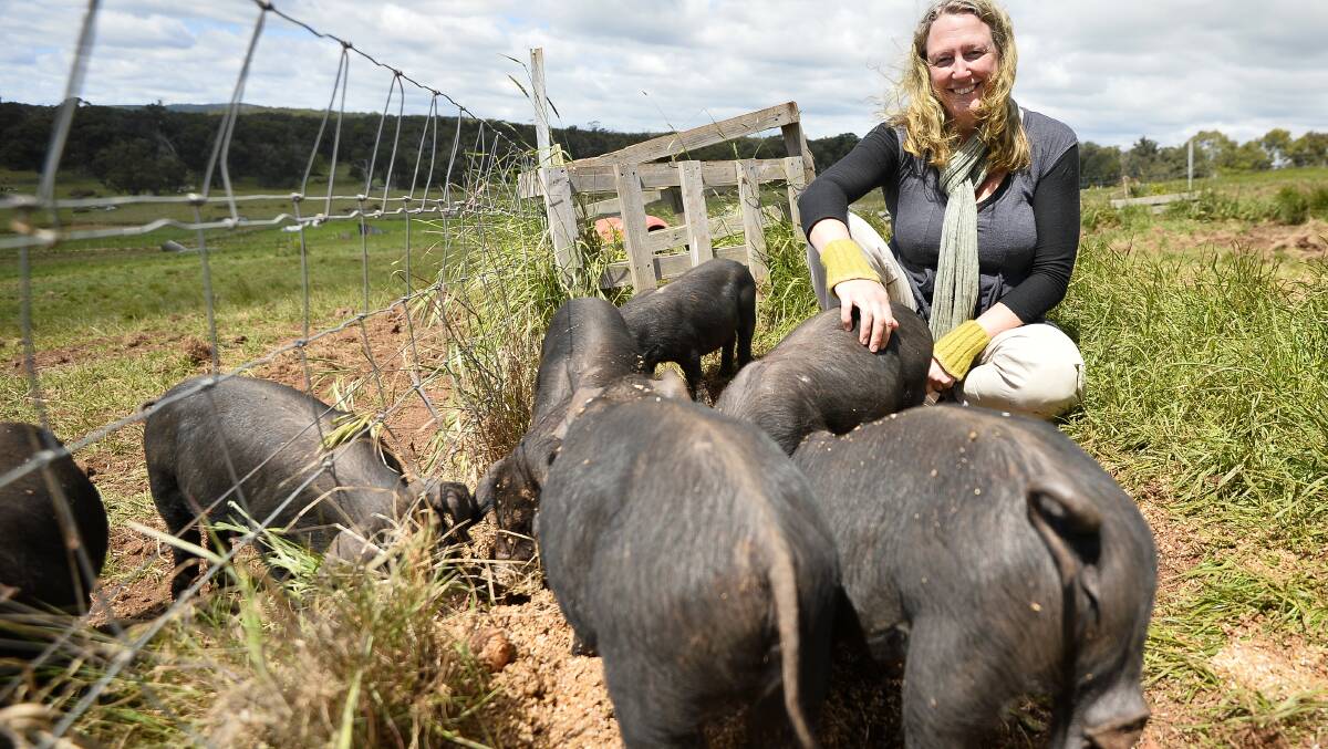 Tammi Jonas, Jonai Farms, Eganstown, has had a win in the Victorian Civil and Administrative Tribunal, over plans to build a micro abattoir. Picture supplied.