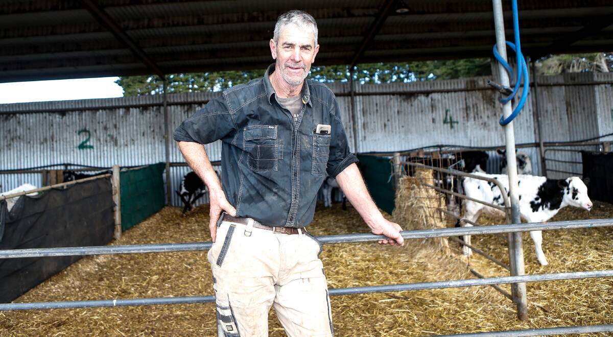 MARGIN HELP: Higher farmgate milk prices are easing the pressure on dairy farmers like Jock O'Keefe, Winslow, who has been facing higher input costs. Photo by Anthony Brady.