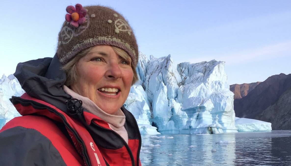 Robyn Mundy at Attestuppan, East Greenland. Picture: Supplied