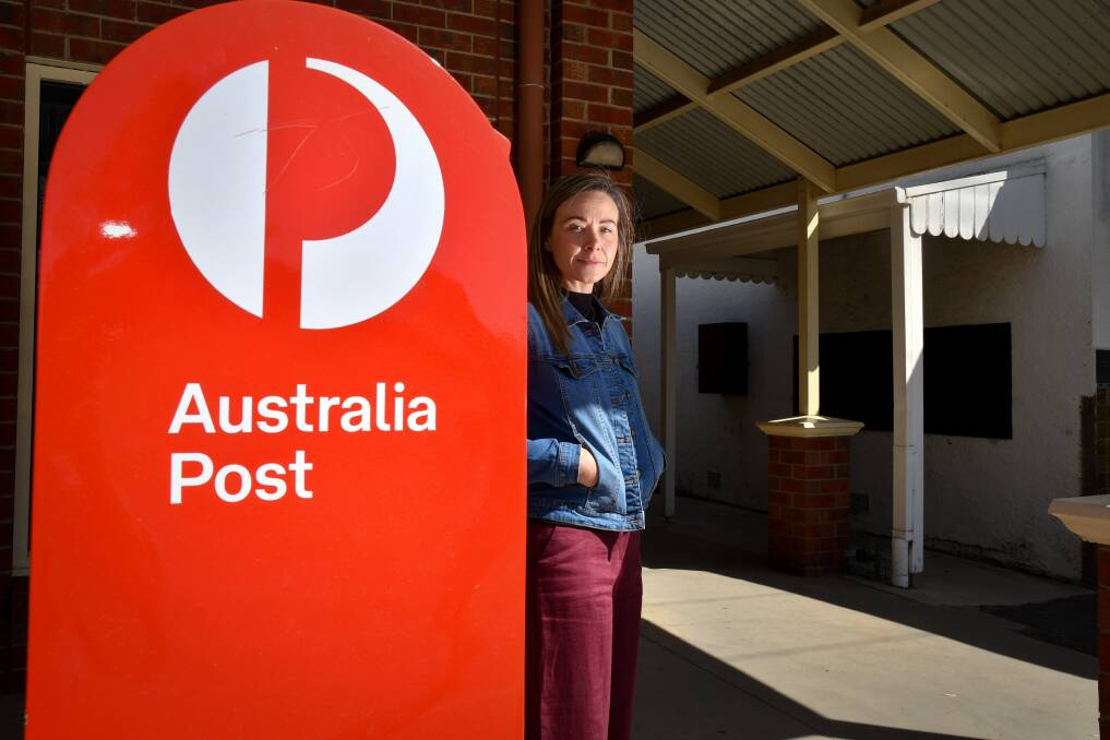 Kristy Harris petitioned Australia Post to expand its street mail delivery service in Huntly. Picture: NONI HYETT