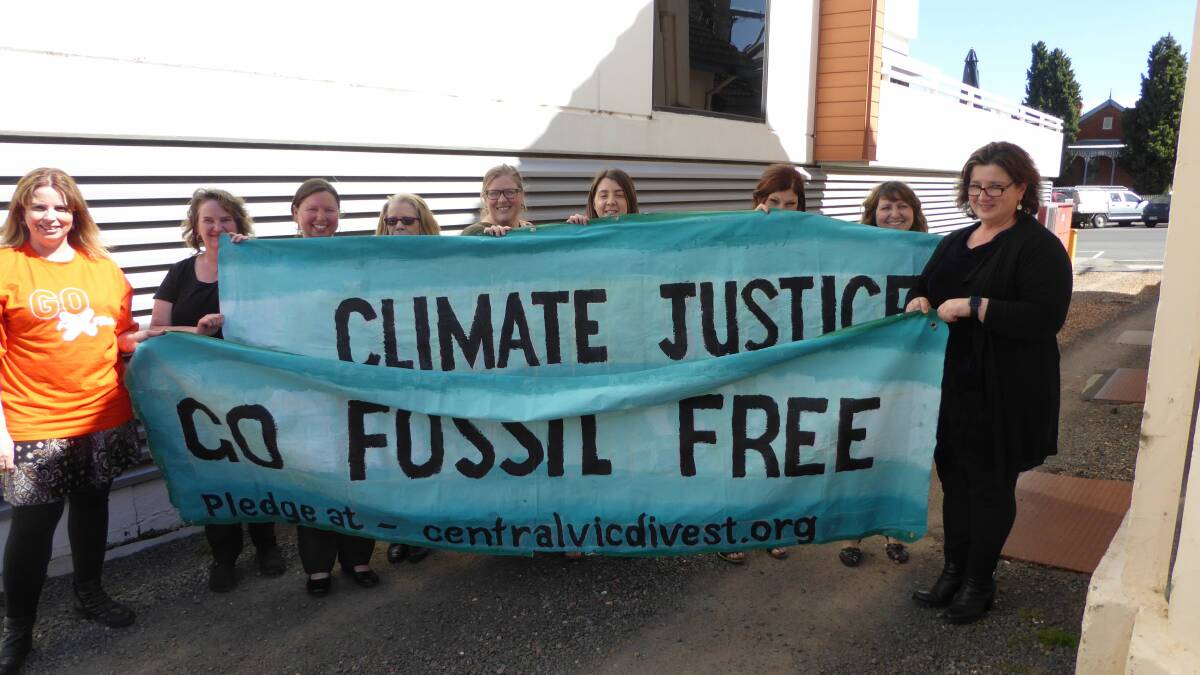 The Centre for Non-Violence has signed the Central Victorian Fossil Free Charter. Picture: SUPPLIED