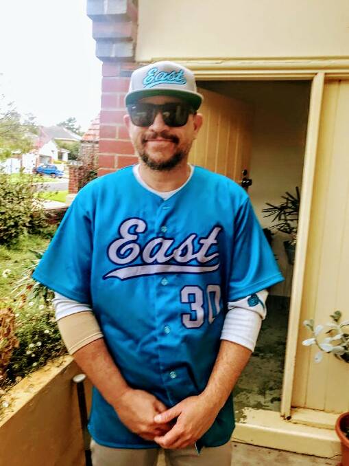 Being involved in the Bendigo East Baseball Club has given Johan Rivas an opportunity to wear a baseball uniform as a player, not as merchandise. Picture: SUPPLIED