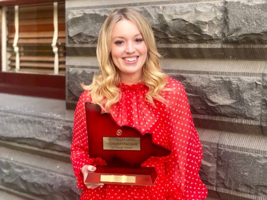Doctor Skye Kinder has been named Young Victorian of the Year. Picture: SUPPLIED
