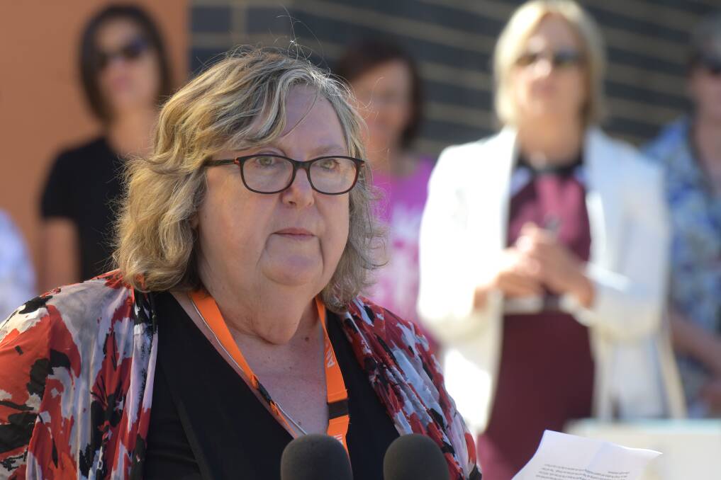 Annie North chief executive Julie Oberin has expressed concern at a Family Violence Disclosure Scheme proposed by the Liberal Nationals. Picture: NONI HYETT