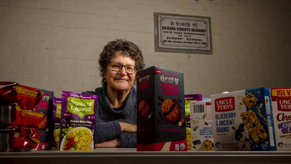 St Matthew's Church - where the Long Gully People's Pantry is based - was among the recipients of food relief funding. Picture: DARREN HOWE
