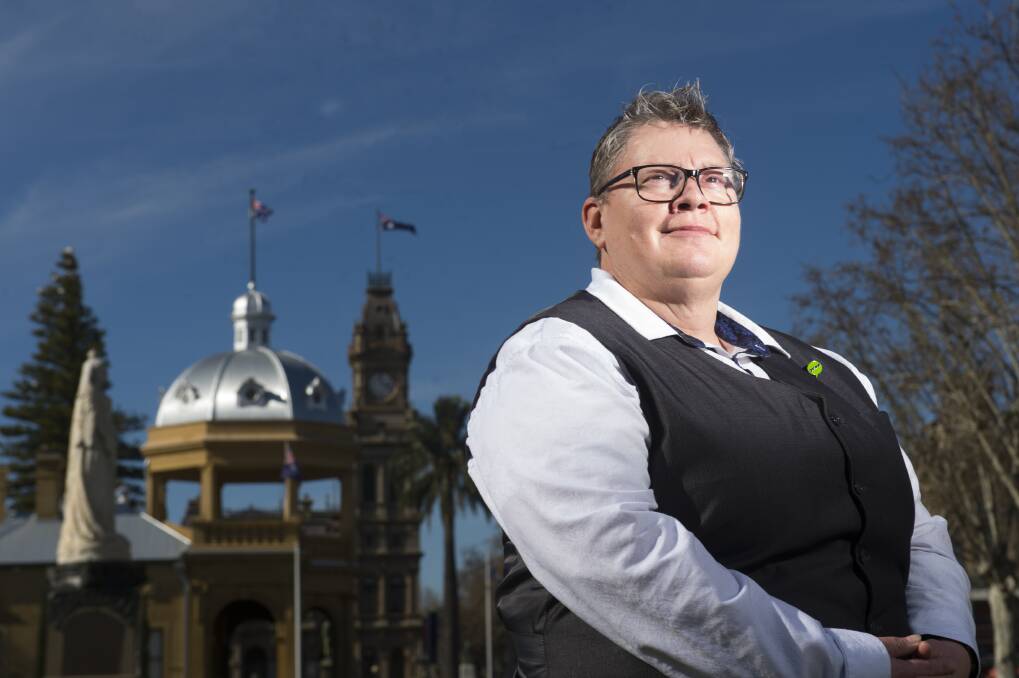 Jo Rasmussen will attend Parliament House in Canberra next month, where she will be named National Mental Health Advocate of the Year. Picture: DARREN HOWE