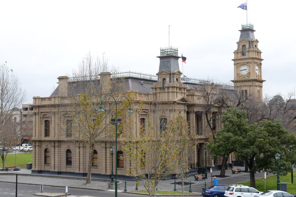 Bendigo Town Hall, where Bendigo council generally sits. Council meetings have been live broadcast online since May. FILE PICTURE