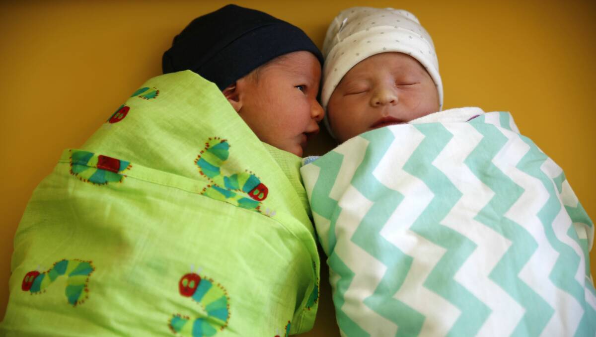 Babies born at the new Bendigo Hospital