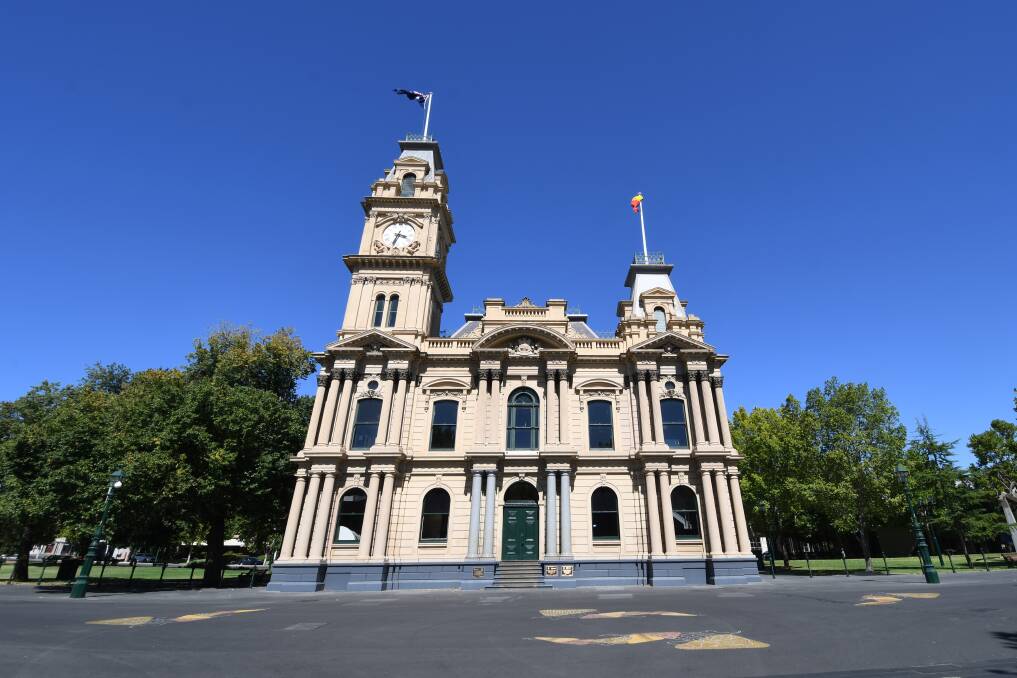 The City of Greater Bendigo's June council meeting starts at 6pm next Wednesday in the Bendigo Town Hall. Picture: NONI HYETT
