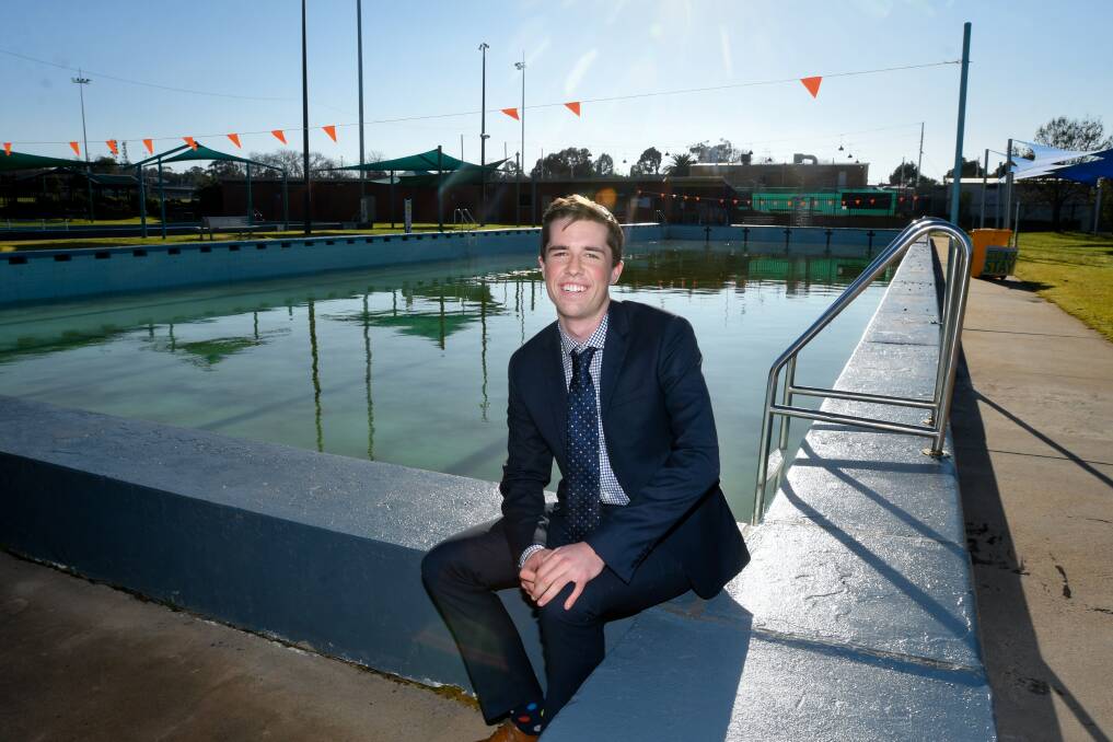 Wednesday's vote cemented the Golden Square Pool in a vision for the broader recreation reserve's future. Picture: NONI HYETT
