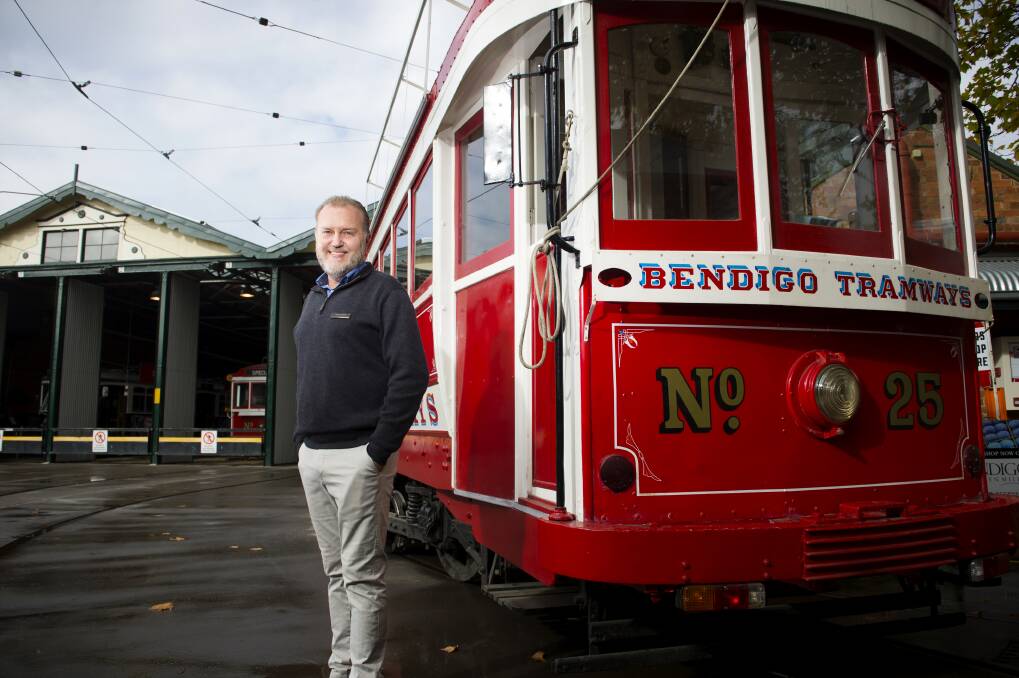 Peter Abbott has been the chief executive officer of Bendigo Heritage Attractions for three years. Picture: DARREN HOWE