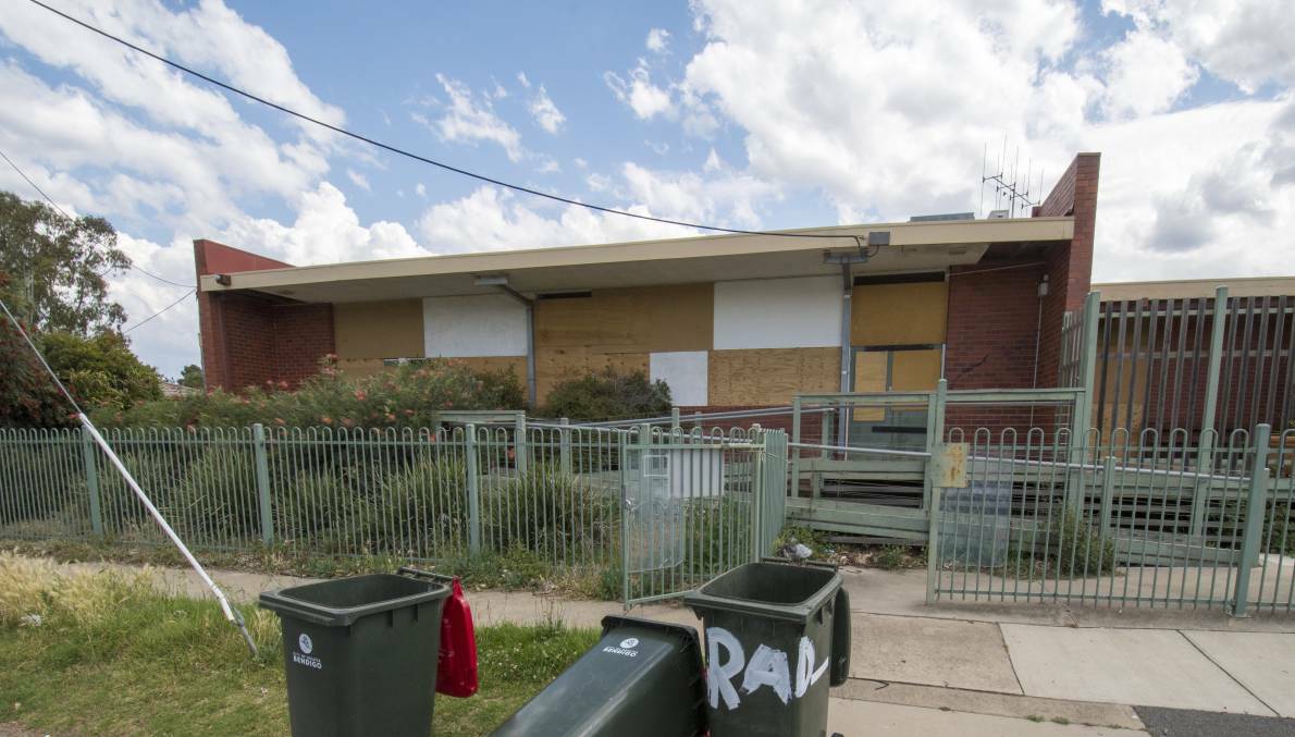 The Radius Disability Services site at 9 -11 Harcourt Street, Bendigo - just down the road from where the documents were discovered.