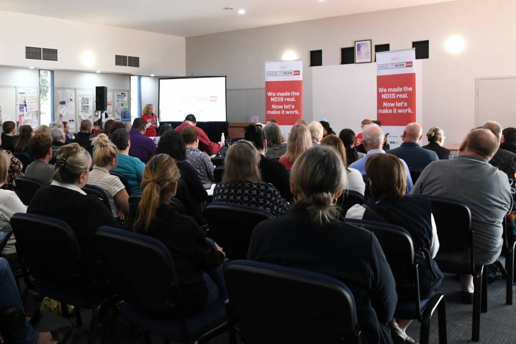 MAKE IT WORK: Attendees at the Every Australian Counts Bendigo forum at the Long Gully Community Centre. Picture: EMMA D'AGOSTINO