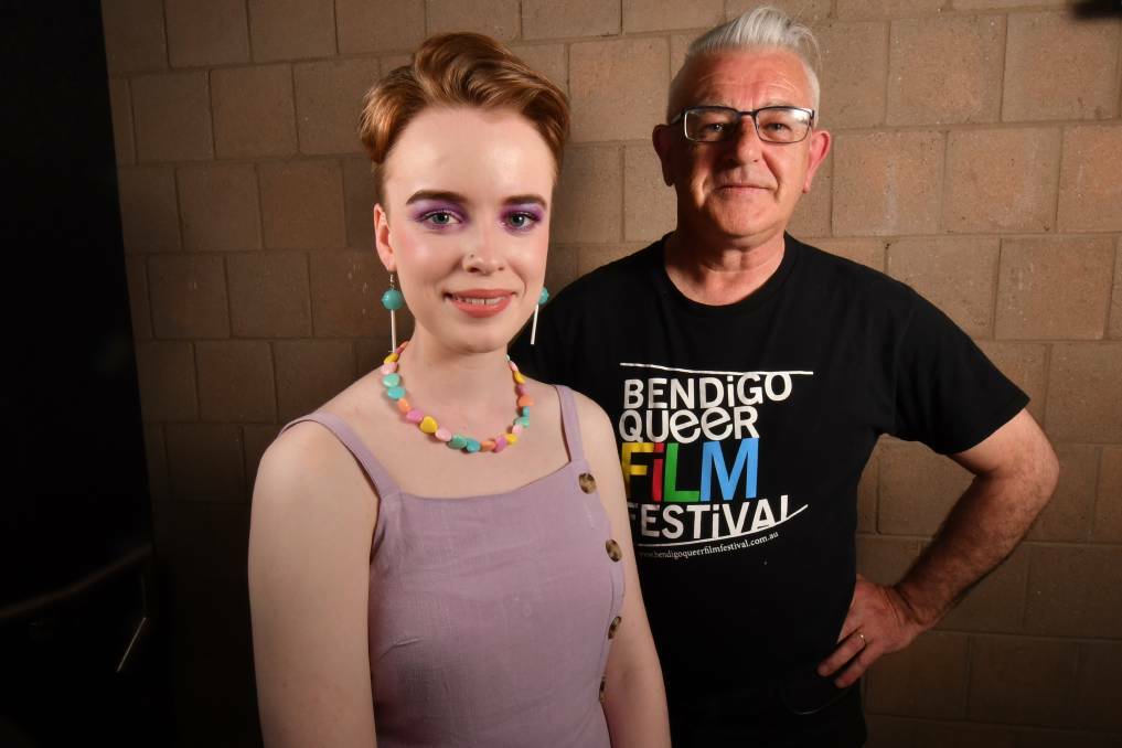 Issie Soudy and Noel Hourigan, the driving forces behind a the Untold Histories documentary screened at the Bendigo Library. Picture: DARREN HOWE