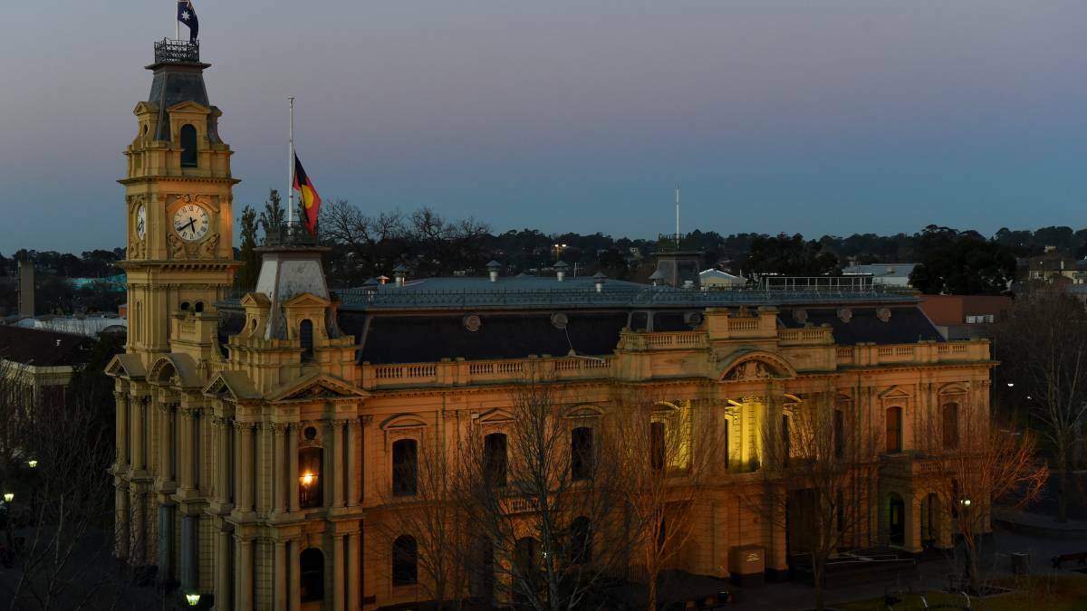 The Bendigo Town Hall, where the city's council meetings take place.