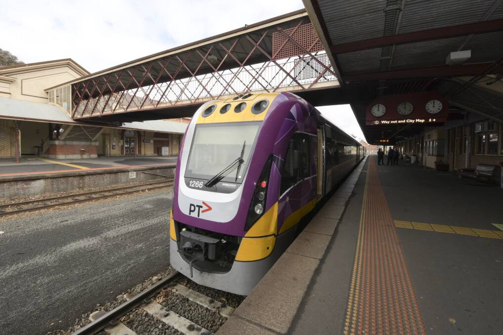 Positions for train drivers at the Bendigo depot are in demand, according to V/Line. Picture: NONI HYETT