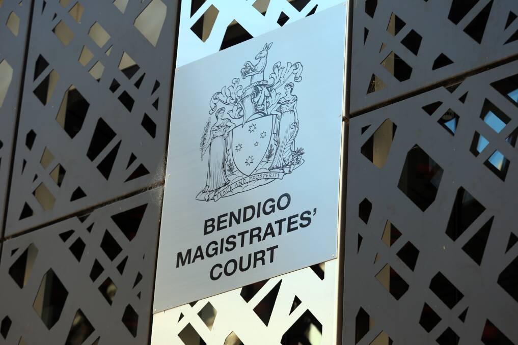 The man appeared in the Bendigo Magistrates' Court via video link. Picture: GLENN DANIELS