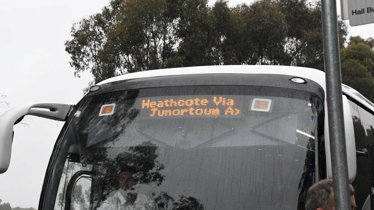 Less than 24-hours until new Heathcote – Bendigo bus timetable
