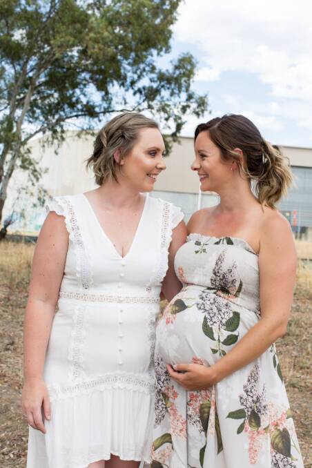 The couple had been dating for about six years before marrying on January 20. Picture: KIRRALEE WEDDINGS