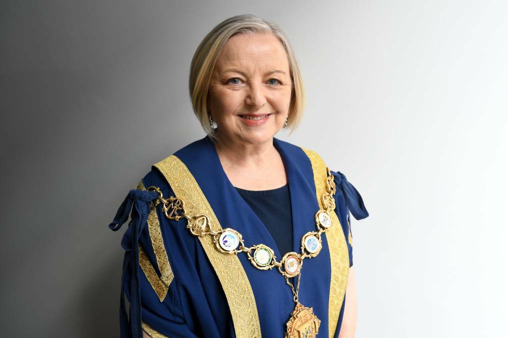 Cr Jennifer Alden was installed as Bendigo mayor in November, following October's council elections. Picture: NONI HYETT