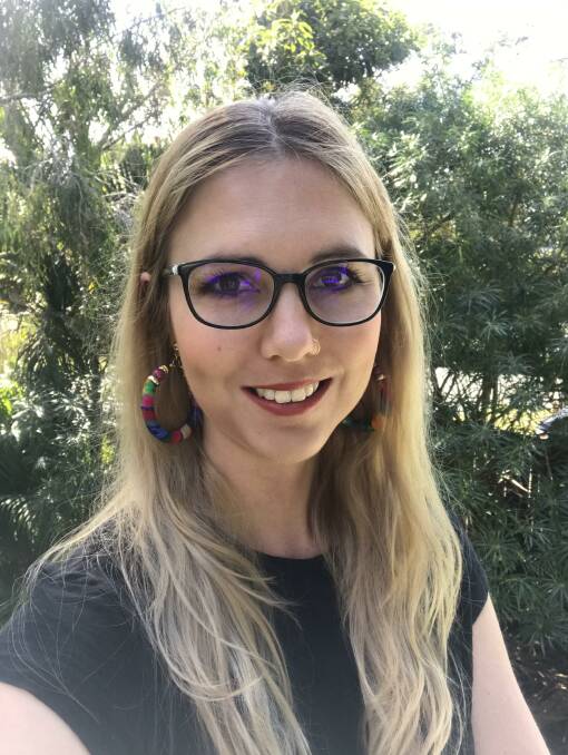 BREAKING DOWN BARRIERS: Karien Hill is in Queensland, but is completing her PhD in psychology remotely with La Trobe University in Bendigo. Picture: SUPPLIED