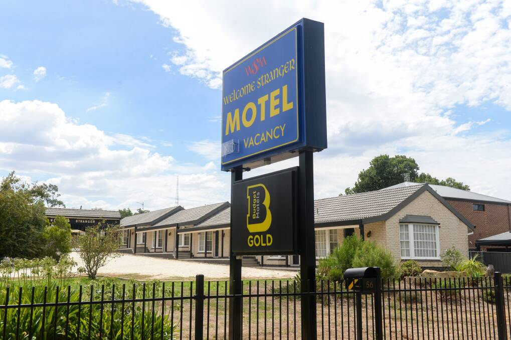Wintringham plans to move into the Welcome Stranger Motel, having bought it late last year. Picture: DARREN HOWE