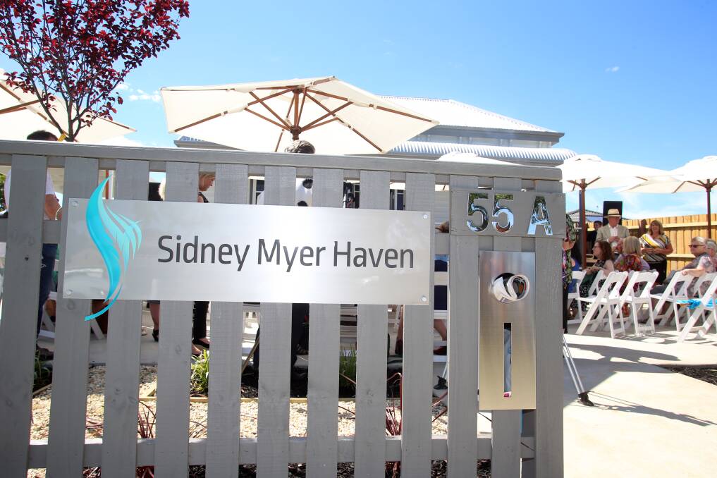 The official opening of the Sidney Myer Haven Education Centre. Picture: GLENN DANIELS
