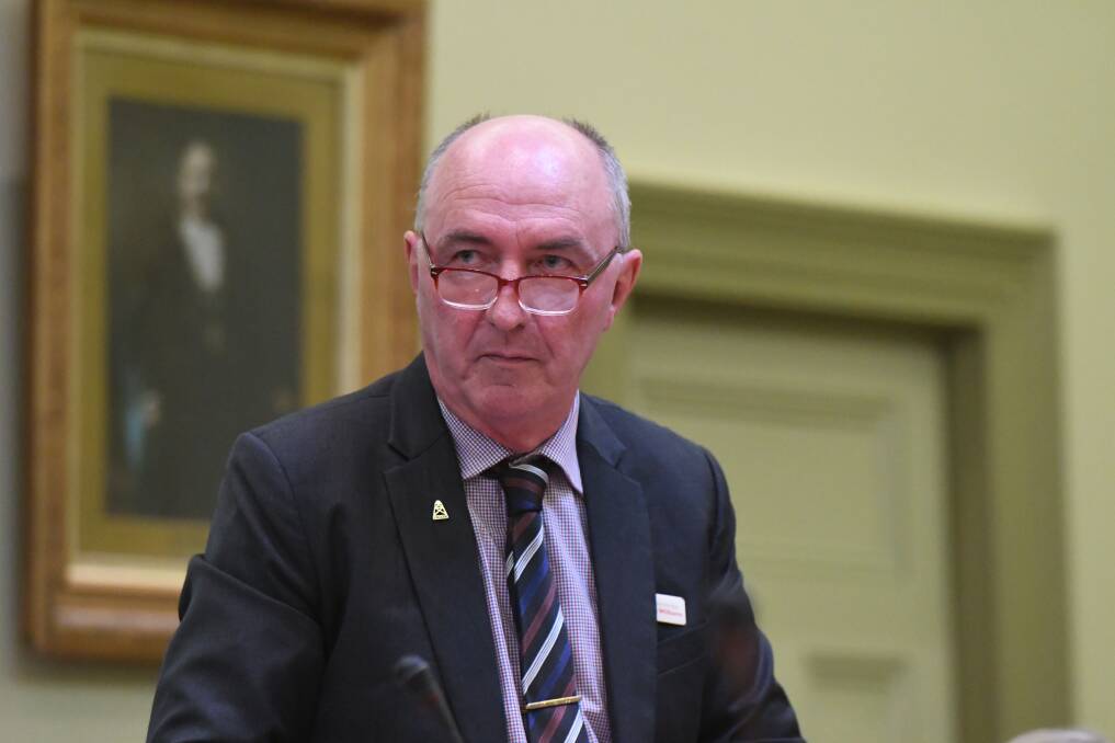 Cr James Williams was among the councillors who thanked members of the farming community for their ideas about rating reforms. Picture: NONI HYETT