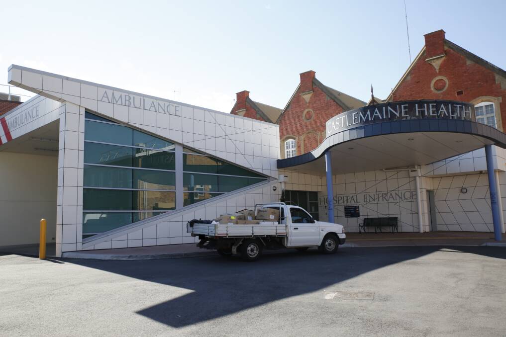 The main entrance of Castlemaine Health. Having been officially opened on May 30, 2014, it is one of the newest parts of the hospital.