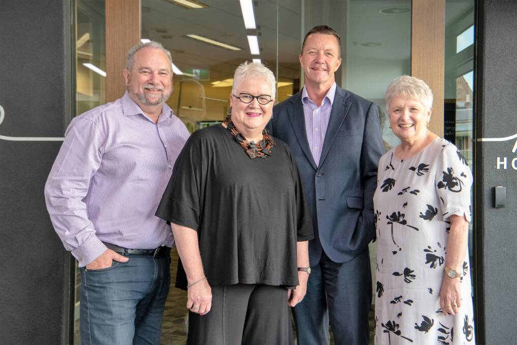 Gerard José, Jan Snell, and Damien Tangey have been appointed to the Haven; Home, Safe board, which Sue Clarke chairs. Picture: SUPPLIED
