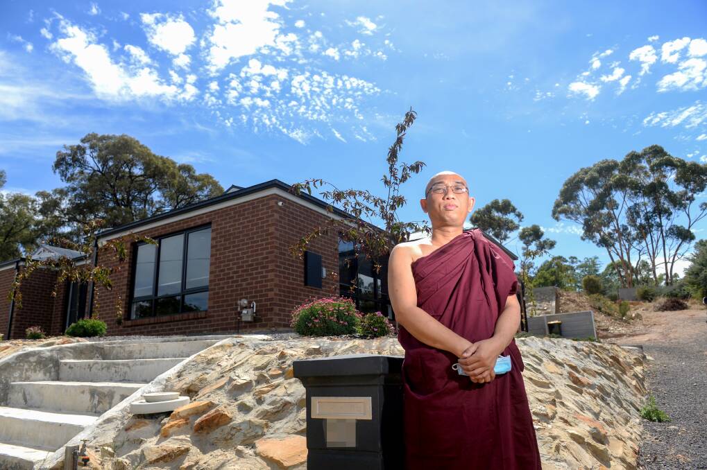 The new monastery and community centre will be built next to the Karen Culture and Social Support Foundation's central office, which was completed last year. Picture: DARREN HOWE