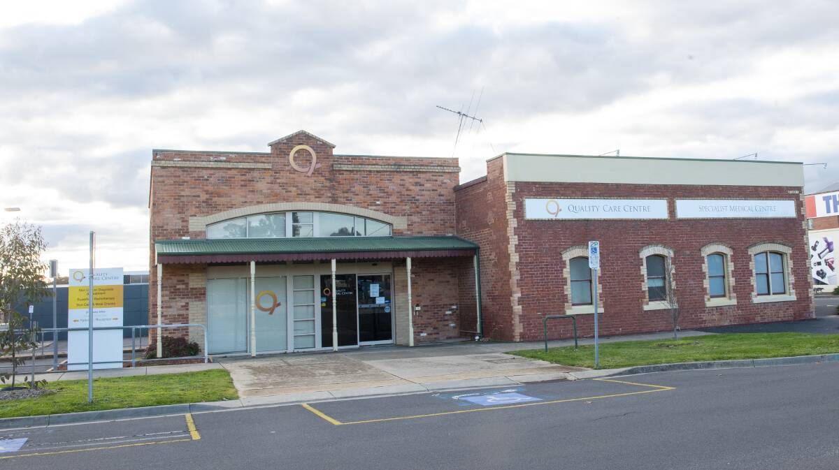 Quality Cancer Centre in Bendigo has been closed since about April. Safer Care Victoria was alerted to concerns about diagnoses and treatment provided with referrals the following month. Picture: DARREN HOWE