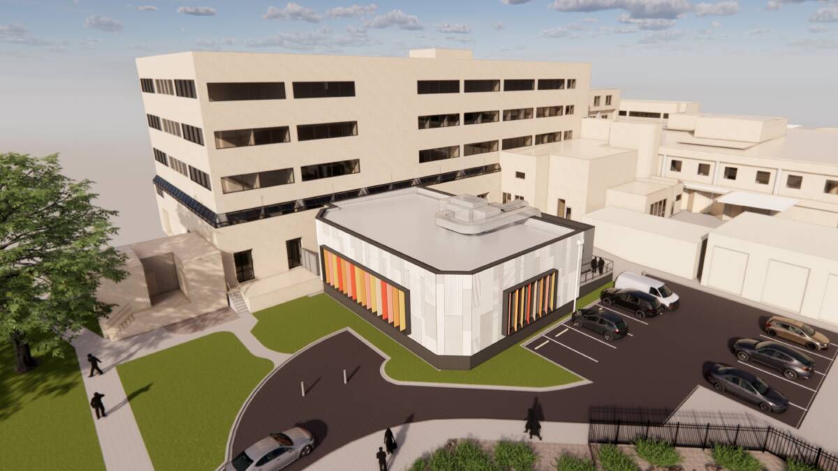 Render of the new rehab facility, due for completion in mid-2023. IMAGE SUPPLIED