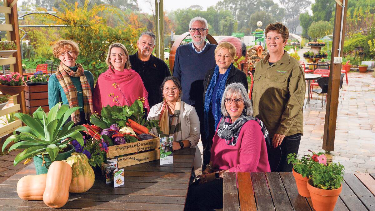Peppergreen Farm hosted the launch of the City of Greater Bendigo's bid to win recognition as a gastronomic haven earlier this year 
