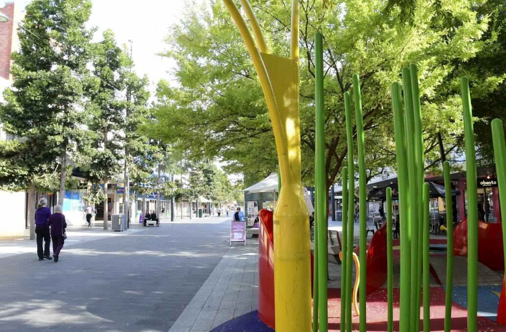 The City says it is committed to rejuvenating the Hargreaves Mall. Picture: NONI HYETT 
