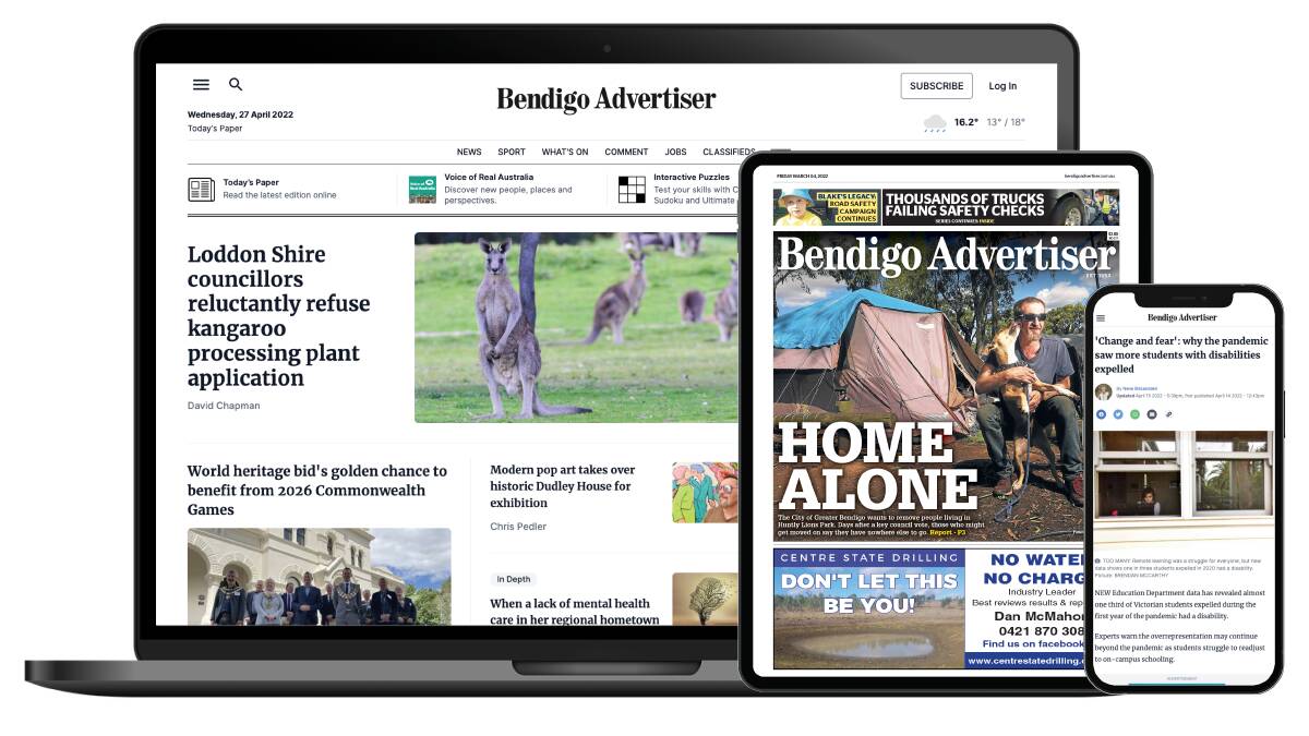 The Bendigo Advertiser switches on new-look website