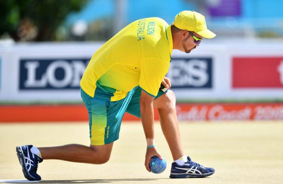 ROLLED GOLD: Bendigo lawn bowler Aaron Wilson is in the Australia Jackaroos' squad of 18 for the Commonwealth Games in Birmingham that start on July 28.