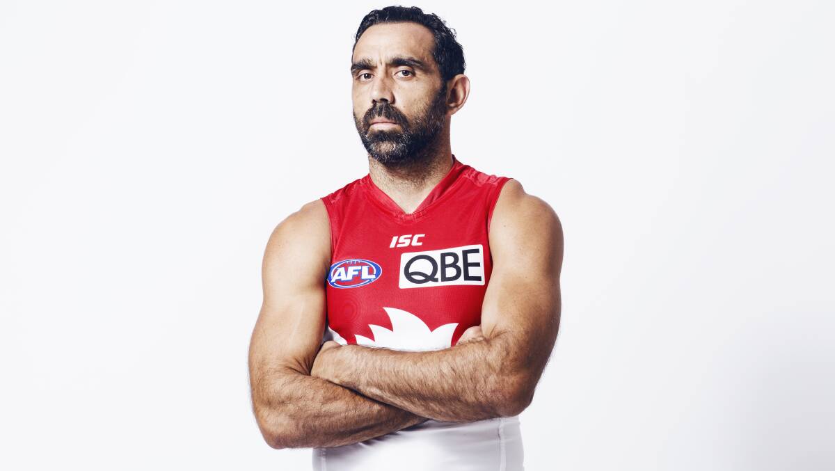 STAY STRONG: Author Fionn Griffin has urged Adam Goodes to stay strong and keep talking about race issues. 