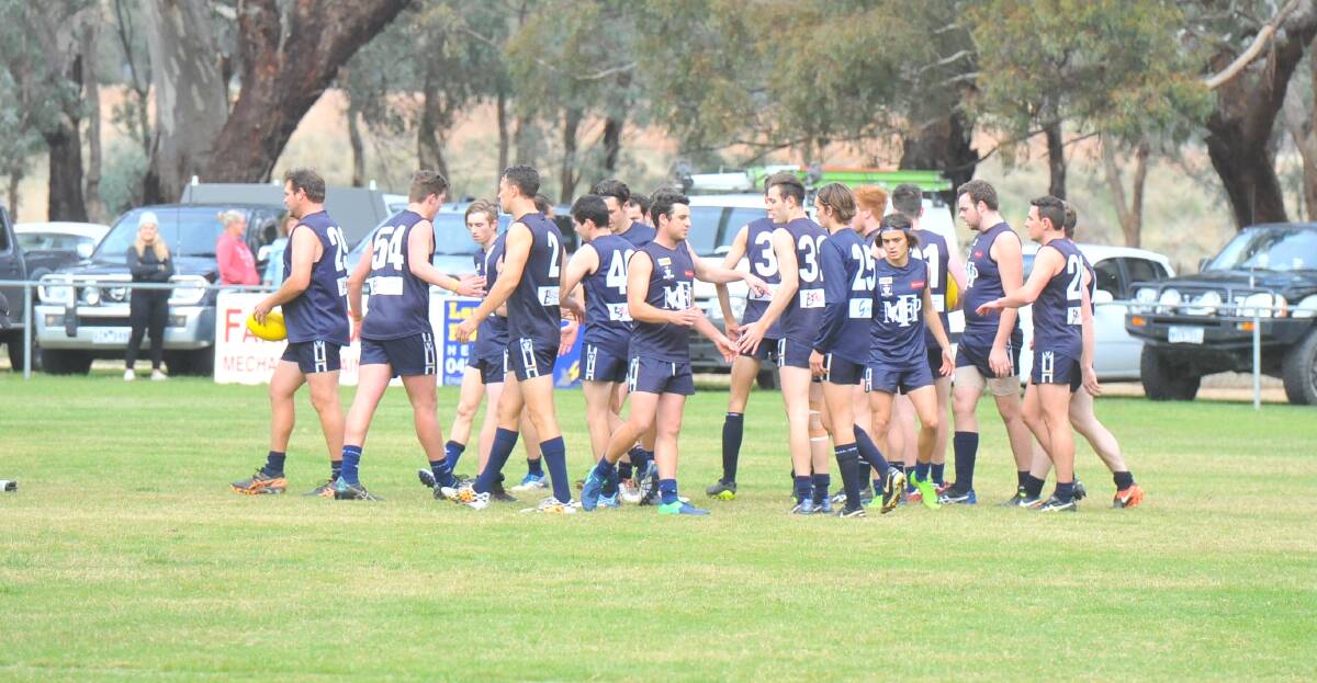Mount Pleasant suffered a 26-point loss to Heathcote at home. Picture: LUKE WEST